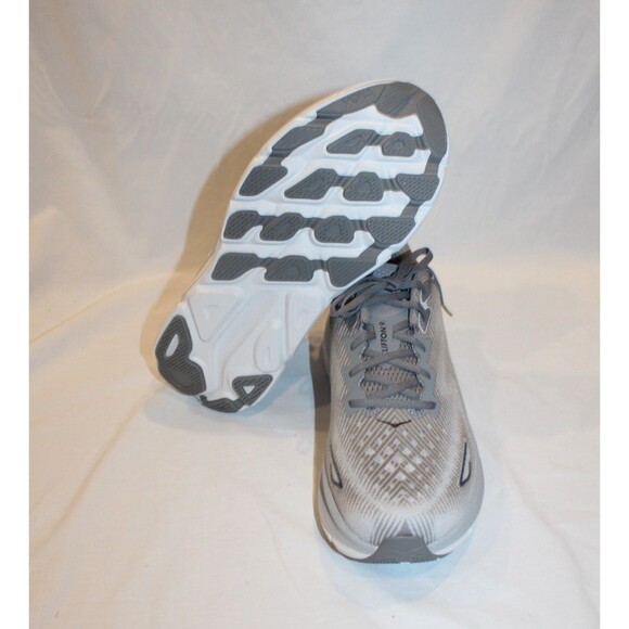 NIB Hoka One Men\'s Clifton 9 Running Athletic Sneakers HMBC Gray Sz 11.5 main image 6